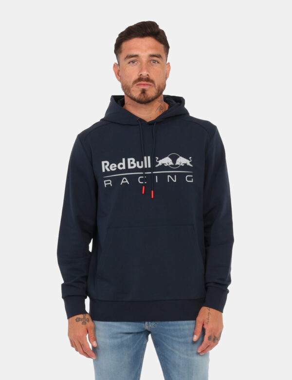 Felpa Red Bull Blu navy con cappuccio - Questa felpa con cappuccio Red Bull Racing x Pepe jeans rappresenta il perfetto mix