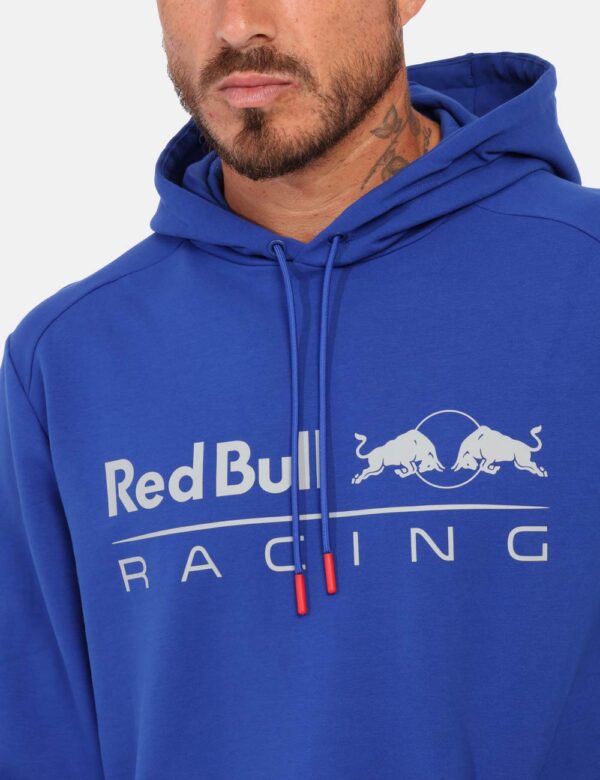 Felpa Red Bull Blu elettrico con cappuccio - Questa felpa con cappuccio Red Bull Racing x Pepe jeans rappresenta il perfett