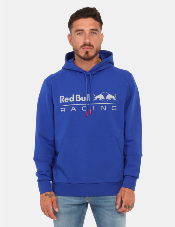 Felpa Red Bull Blu elettrico con cappuccio - Questa felpa con cappuccio Red Bull Racing x Pepe jeans rappresenta il perfett