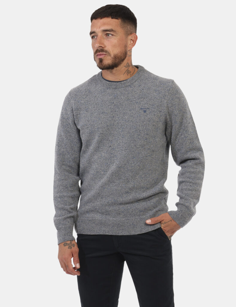 Gant uomo outlet - Maglione Gant blu  - Maglione Gant Grigio