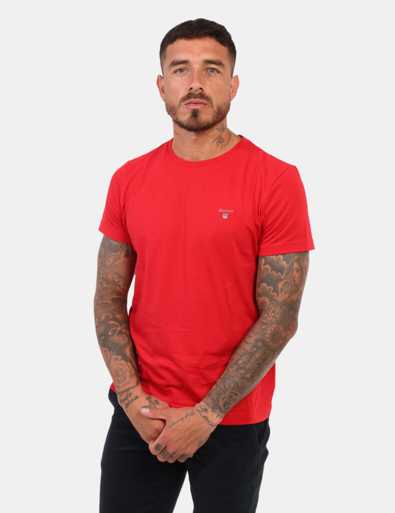 T-Shirt Gant Rosso