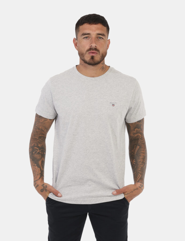 T-shirt uomo scontata - T-Shirt Gant Grigio