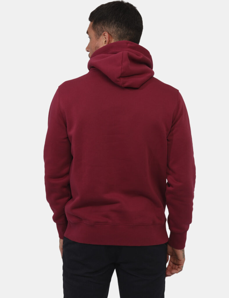 Gant uomo outlet - Maglione Gant blu  - Felpa Gant Bordeaux