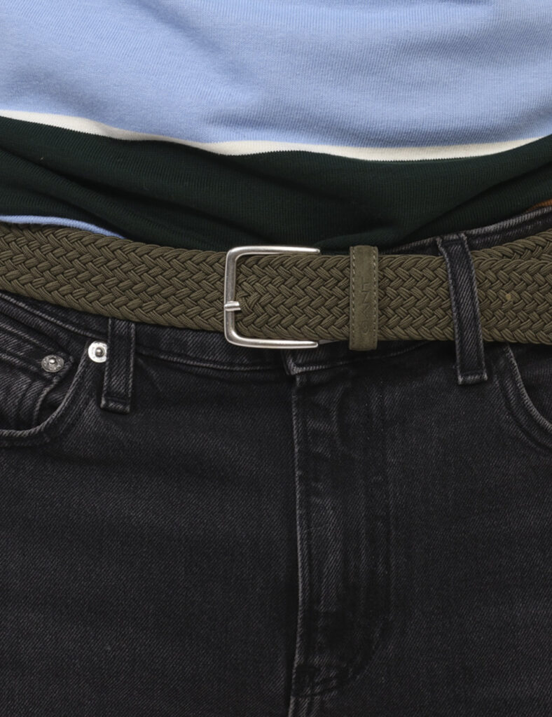 Accessori da uomo firmati - Cintura Gant Verde