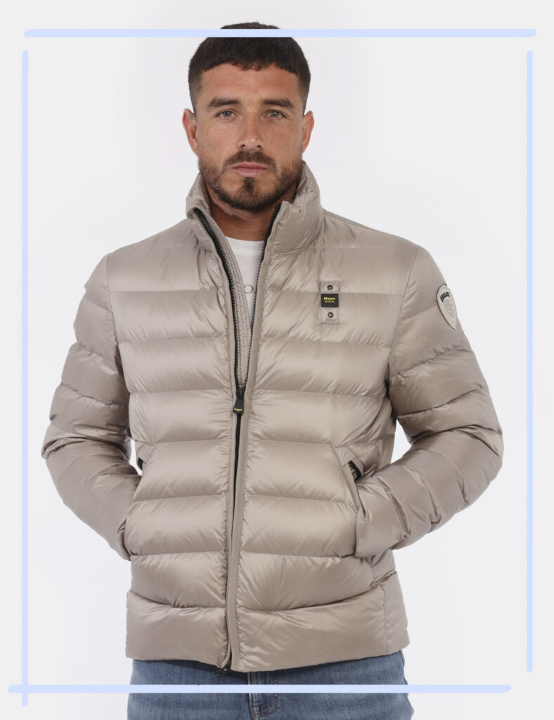 Outlet piumino uomo scontato - Piumino Blauer Marrone