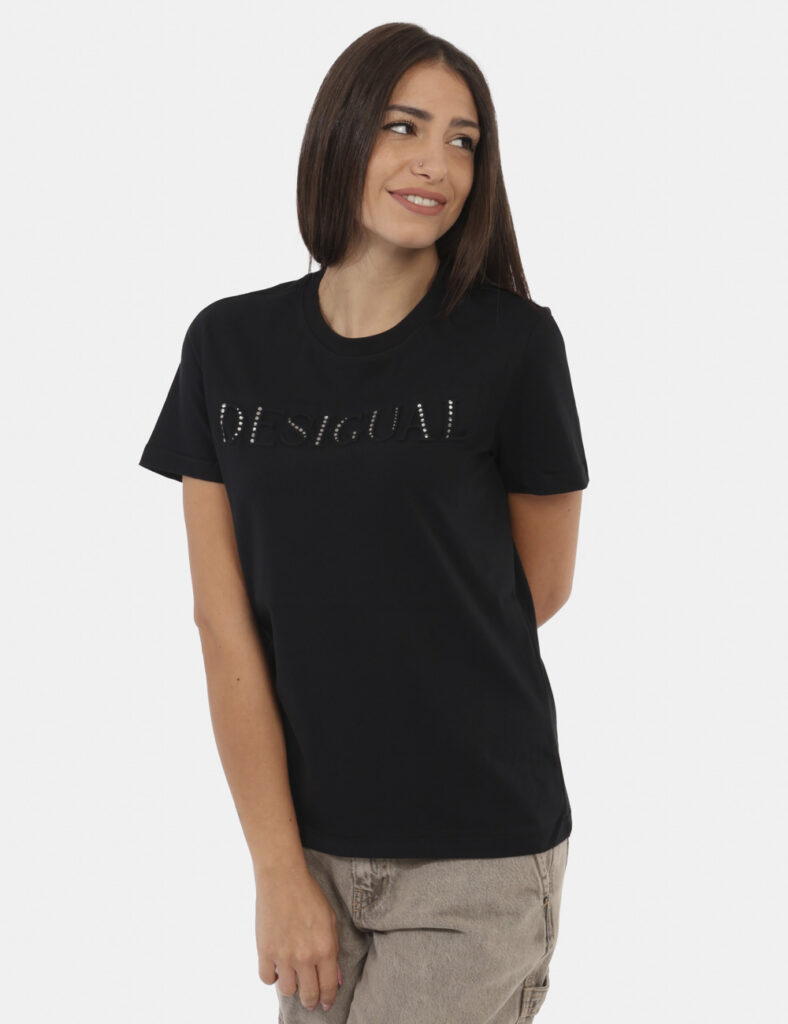 T-Shirt Desigual Nero