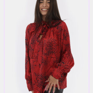 Blusa Manila Grace Rosso - L’articolo appartiene al campionario esclusivo di stagione: pezzo unicoCod. art. C277VS A CVVi ri