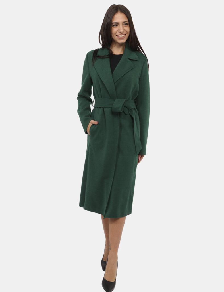 Cappotto Materica Verde