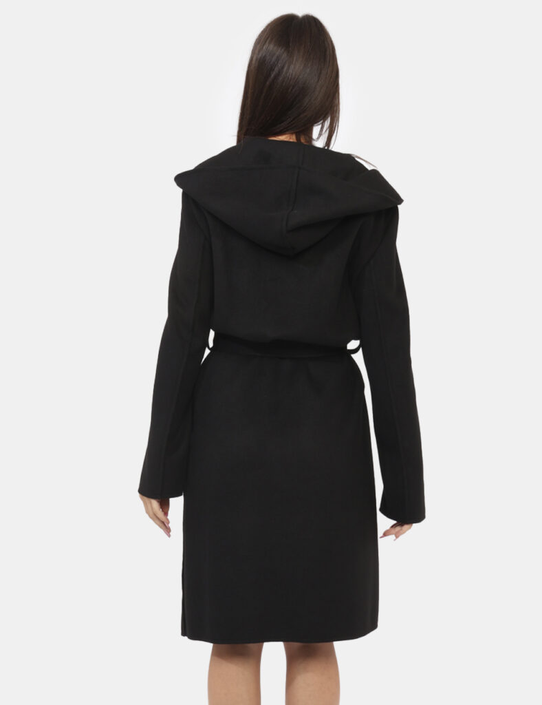 Cappotto Materica Nero