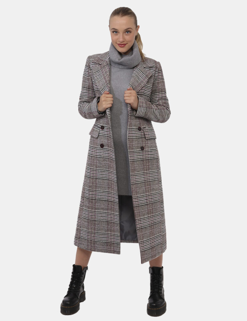 Cappotto Materica Grigio