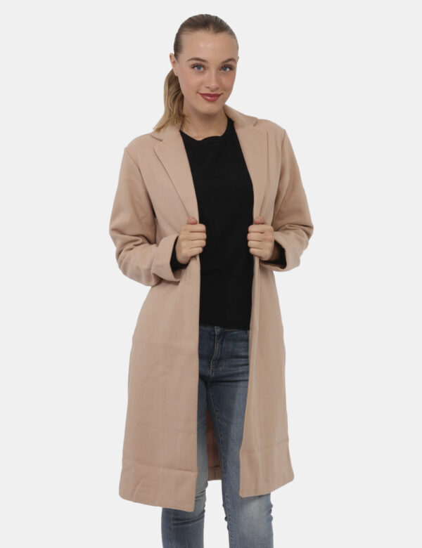 Cappotto Fracomina Beige - Cod. art. FI23WC1001W48601 SVVi ricordiamo che tutti i nostri articoli sono originali.