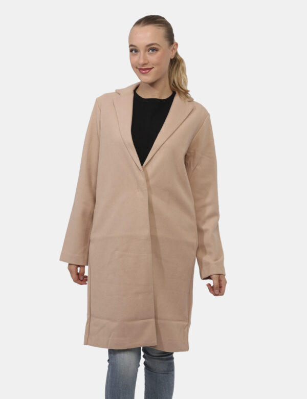 Cappotto Fracomina Beige - Cod. art. FI23WC1001W48601 SVVi ricordiamo che tutti i nostri articoli sono originali.