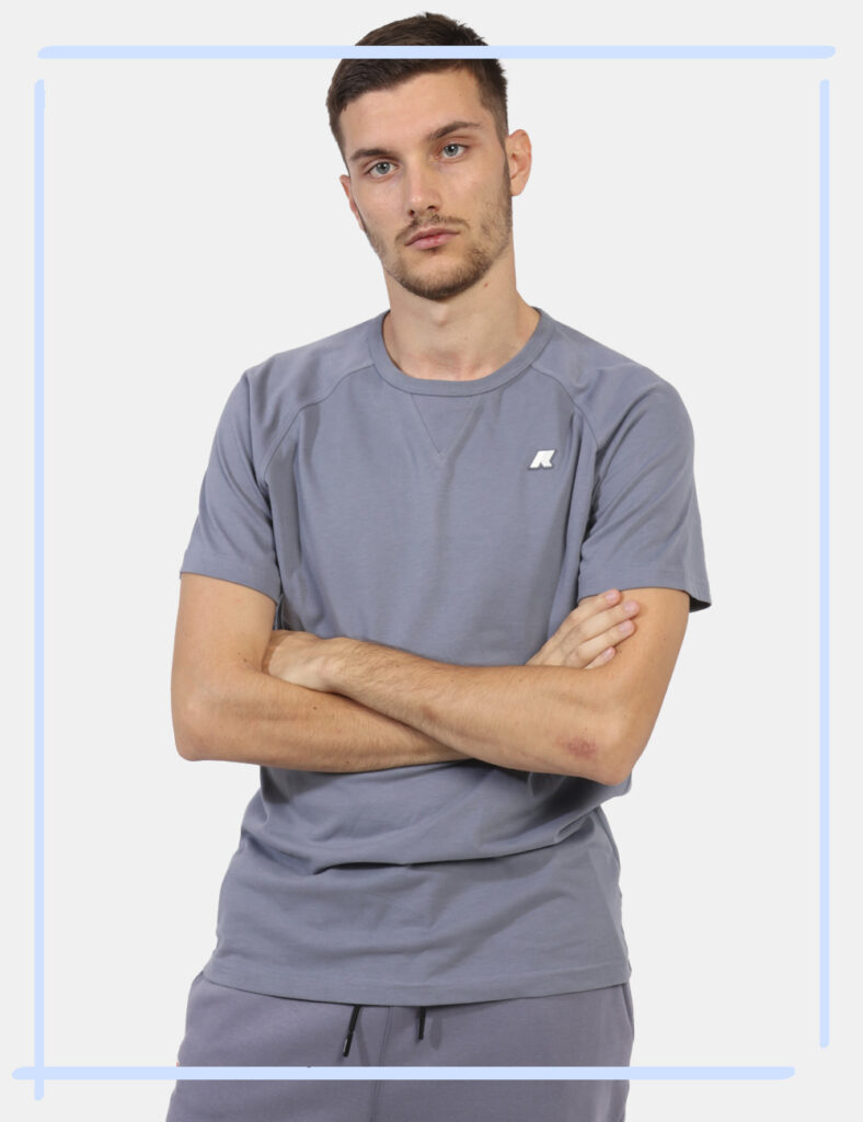 T-shirt K-Way Grigio