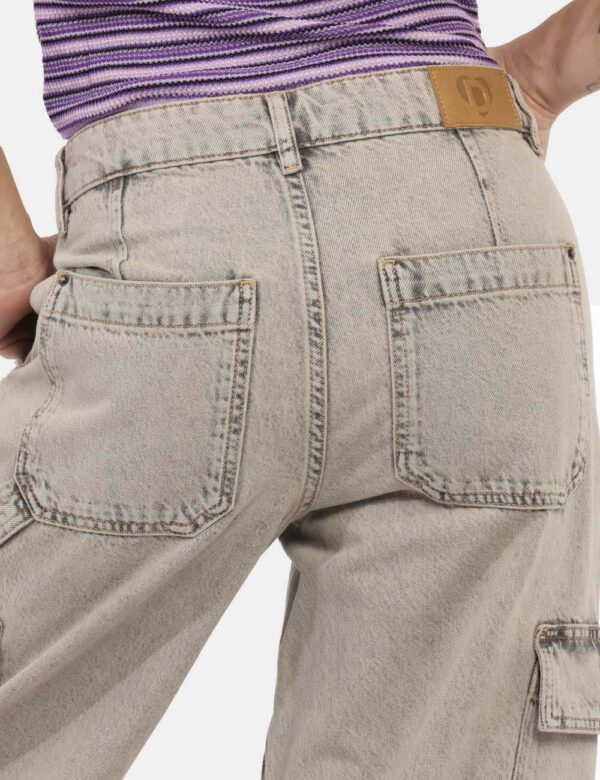 Jeans DESIGUAL Grigio - L’articolo appartiene al campionario esclusivo di stagione: pezzo unicoCod. art. M24WWDD96 AB cvVi r