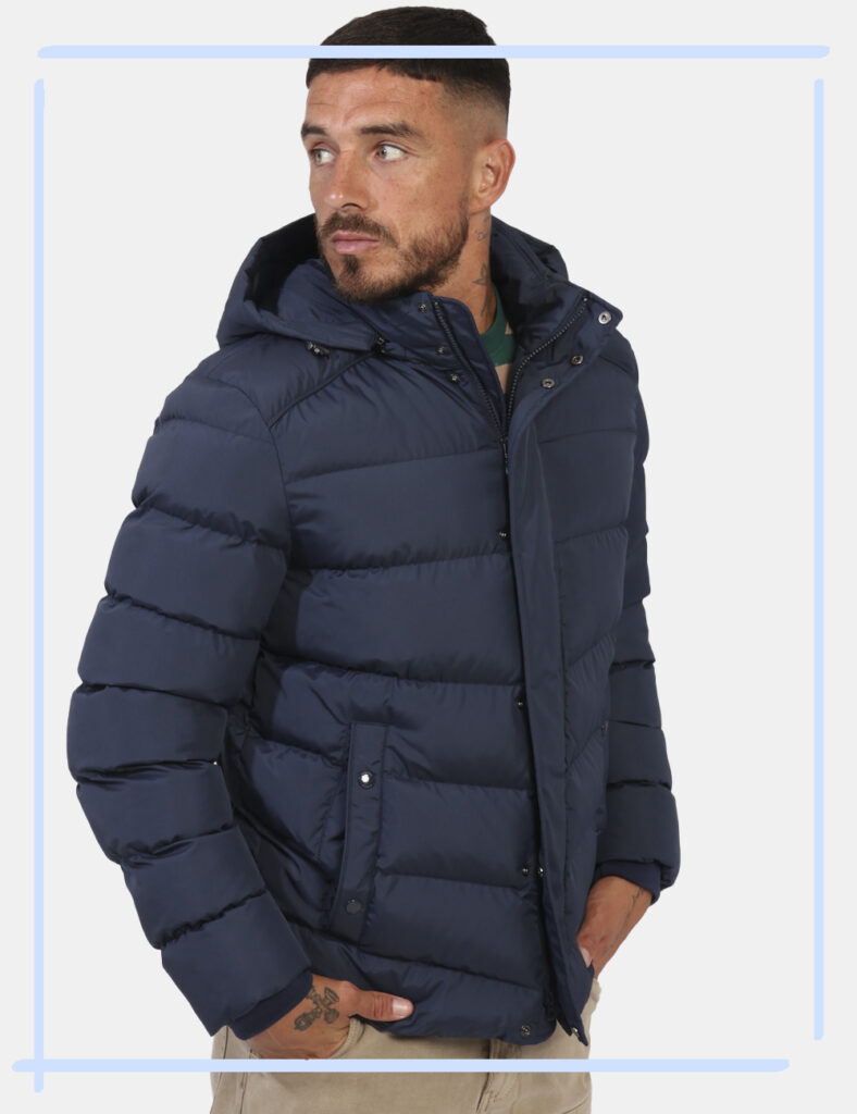 Outlet piumino uomo scontato - Piumino Geox Blu