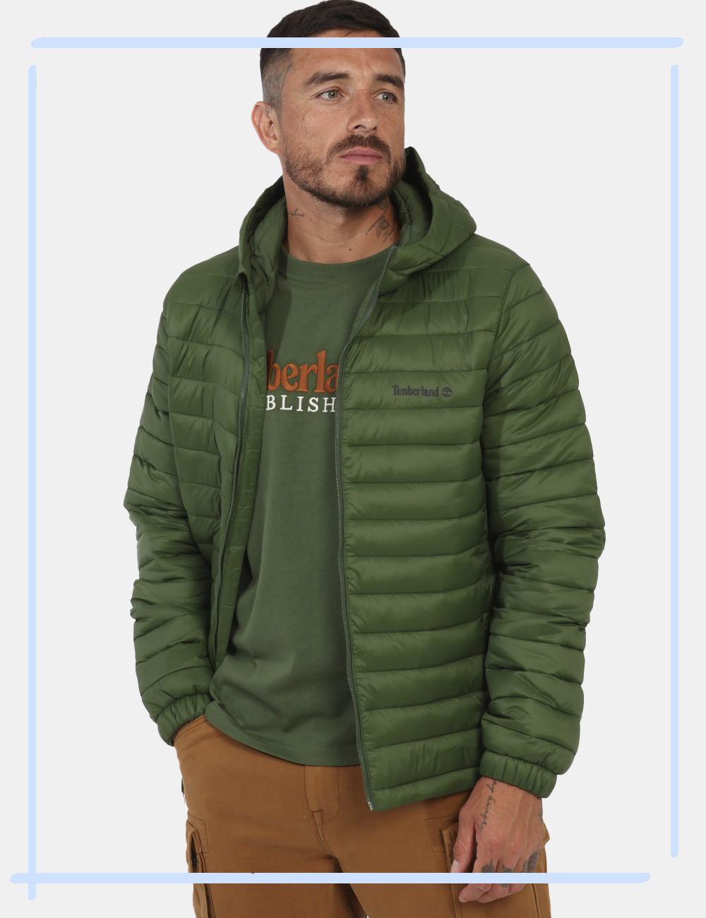 Piumino Timberland Verde - L’articolo appartiene al campionario esclusivo di stagione: pezzo unicoCod. art. TB0A625K B CVVi