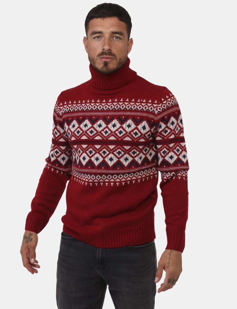 Abbigliamento da uomo Goha - Maglione Goha Rosso