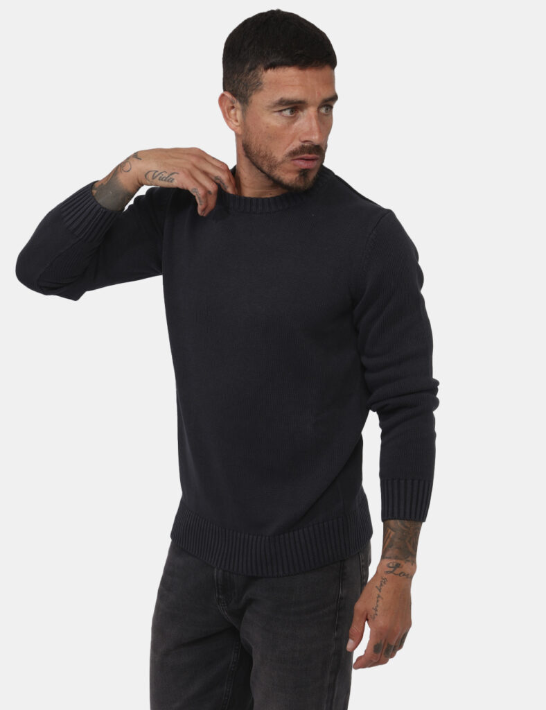 Abbigliamento da uomo Goha - Maglione Goha Blu