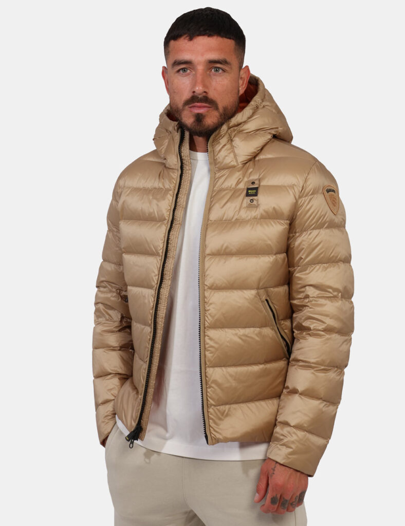 Outlet piumino uomo scontato - Piumino Blauer Beige