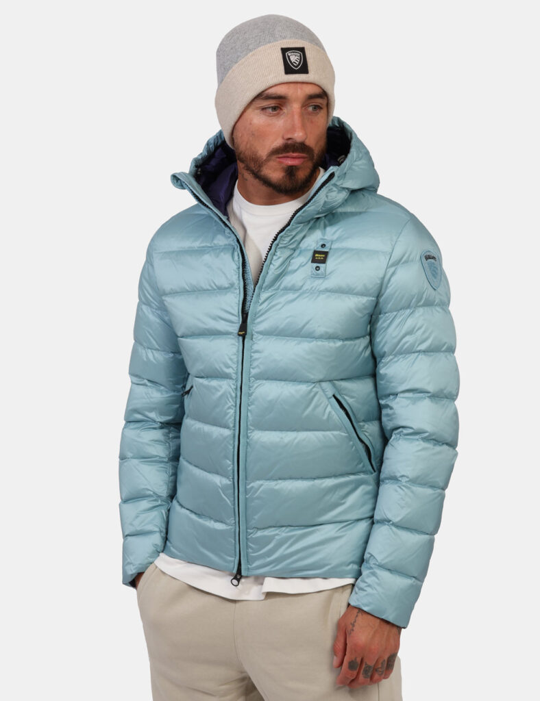 Outlet piumino uomo scontato - Piumino Blauer Azzurro