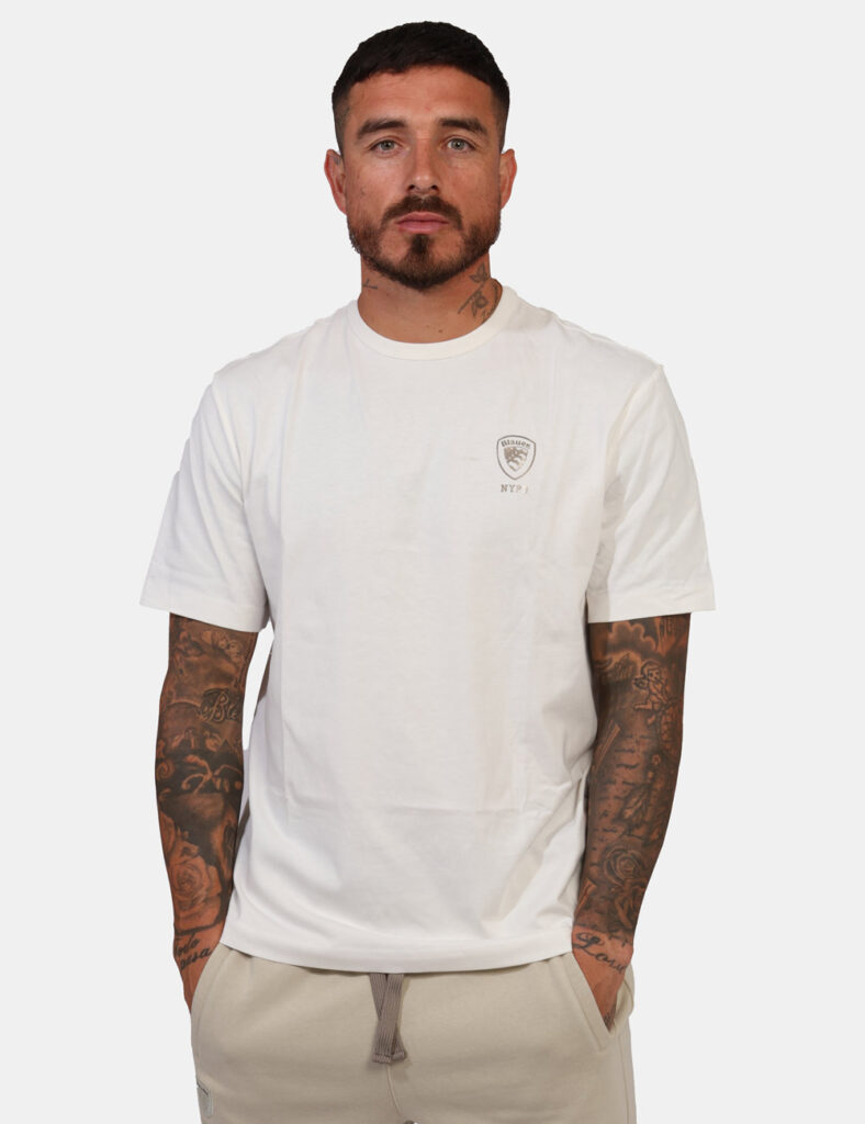 T-shirt Blauer Bianco