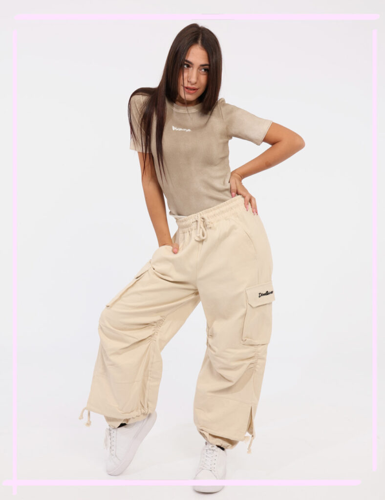 Abbigliamento da donna Disclaimer - Pantaloni Disclaimer Beige