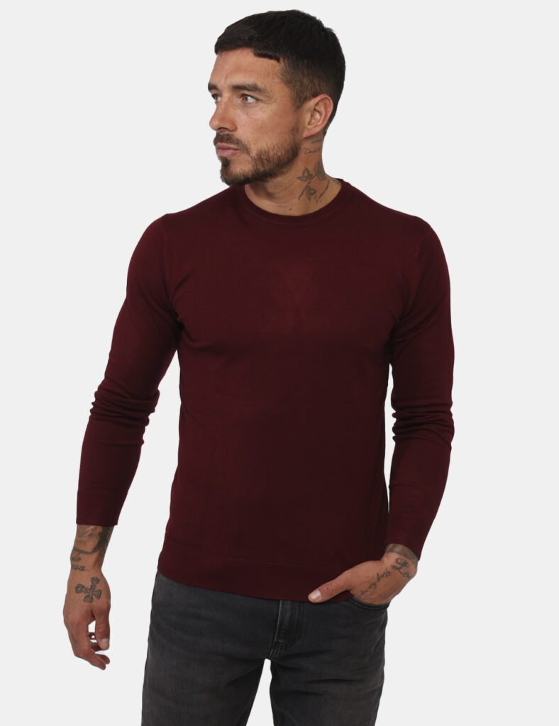 Abbigliamento da uomo Goha - Maglia Goha Bordeaux