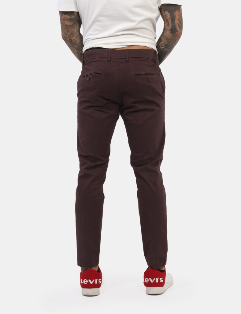 Pantaloni Goha Bordeaux