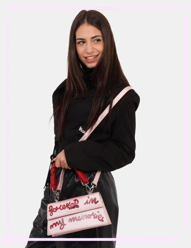 Abbigliamento da donna Disclaimer - Borsa Disclaimer Rosa