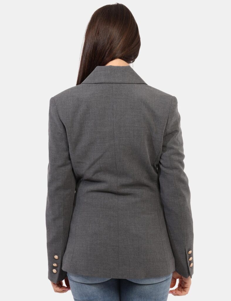 Blazer elegante da donna scontato - Blazer Yes Zee Grigio