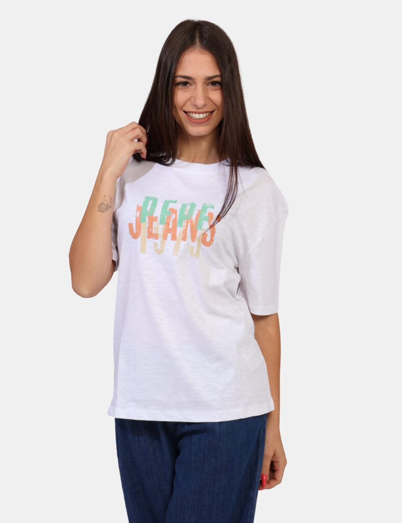 T-shirt Pepe Jeans Bianco