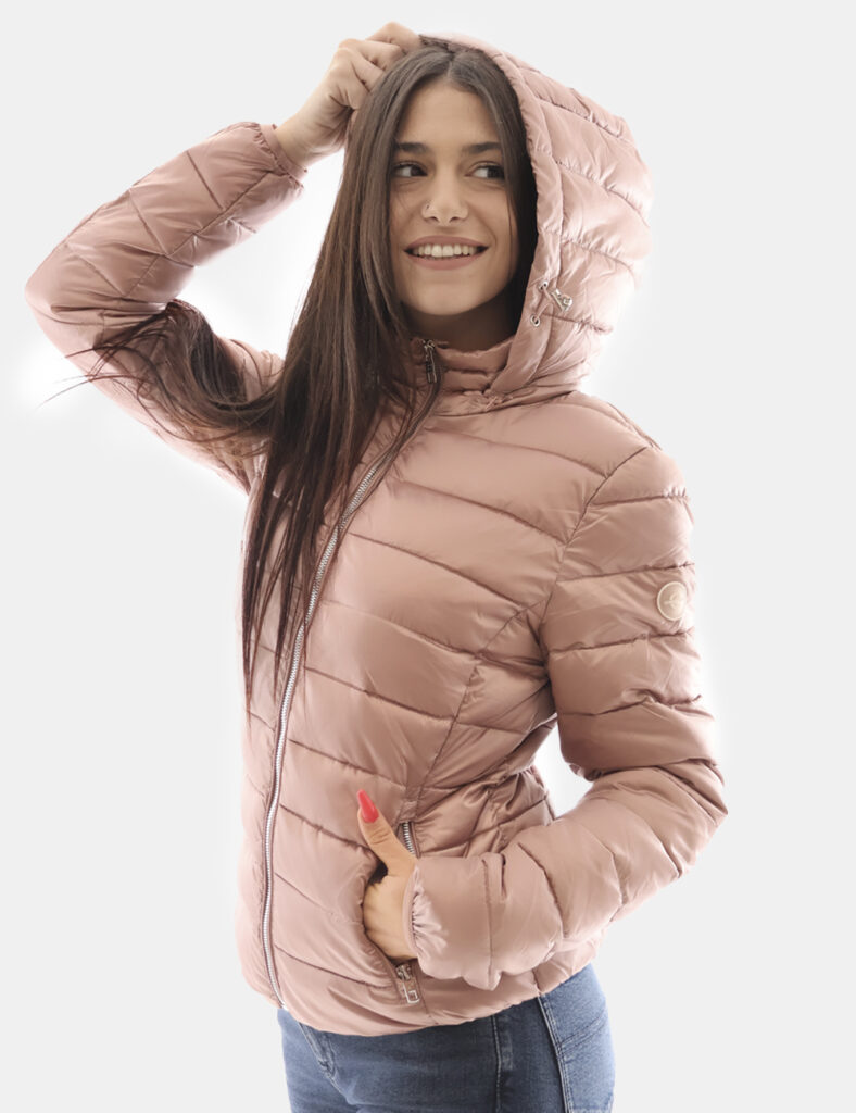 Piumino donna scontato - Piumino Concept83 Rosa