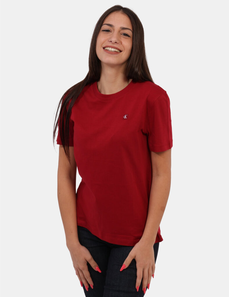 T-shirt Calvin Klein Rosso