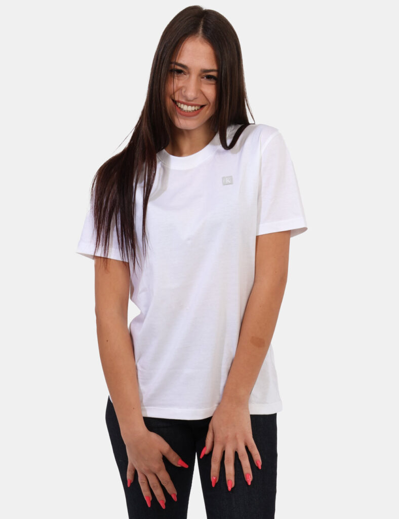 T-shirt Calvin Klein Bianco