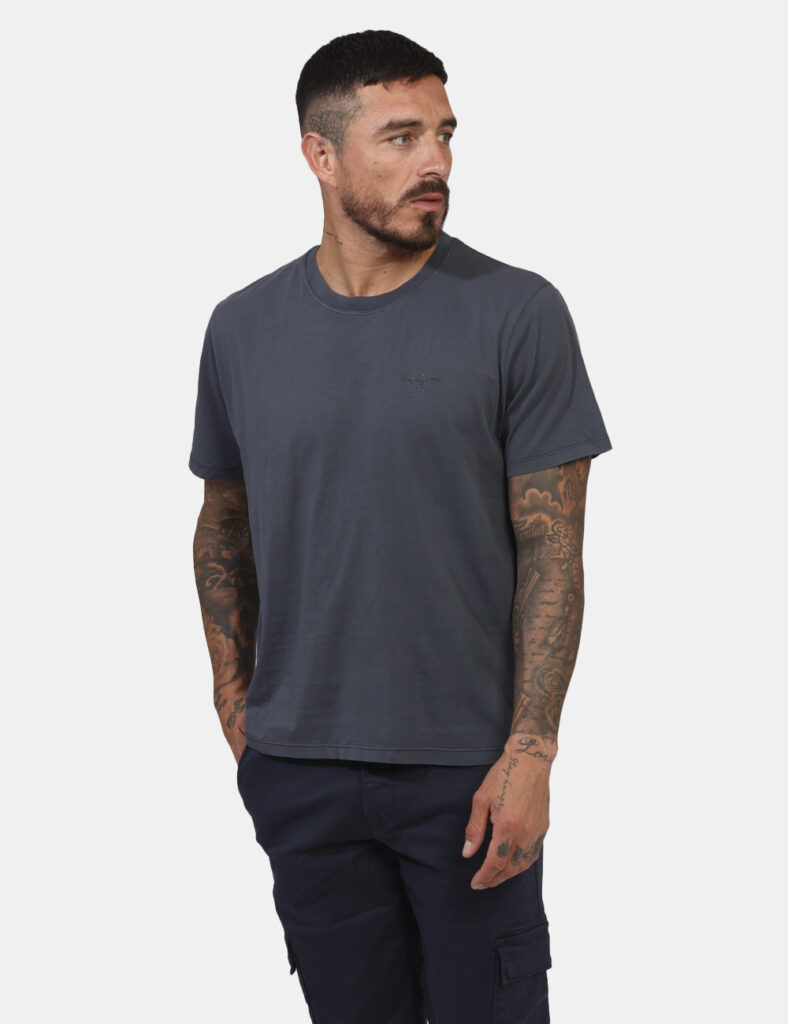 T-shirt uomo scontata - T-shirt Pepe Jeans Blu