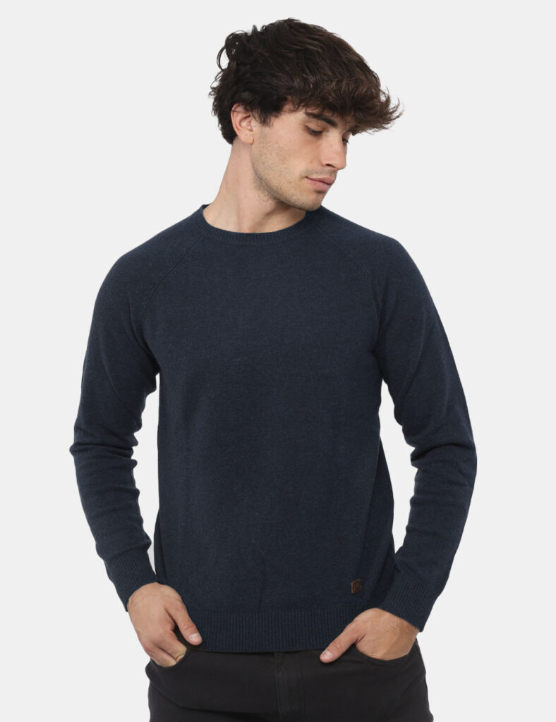 Abbigliamento uomo Yes Zee - Maglione Yes Zee Blu