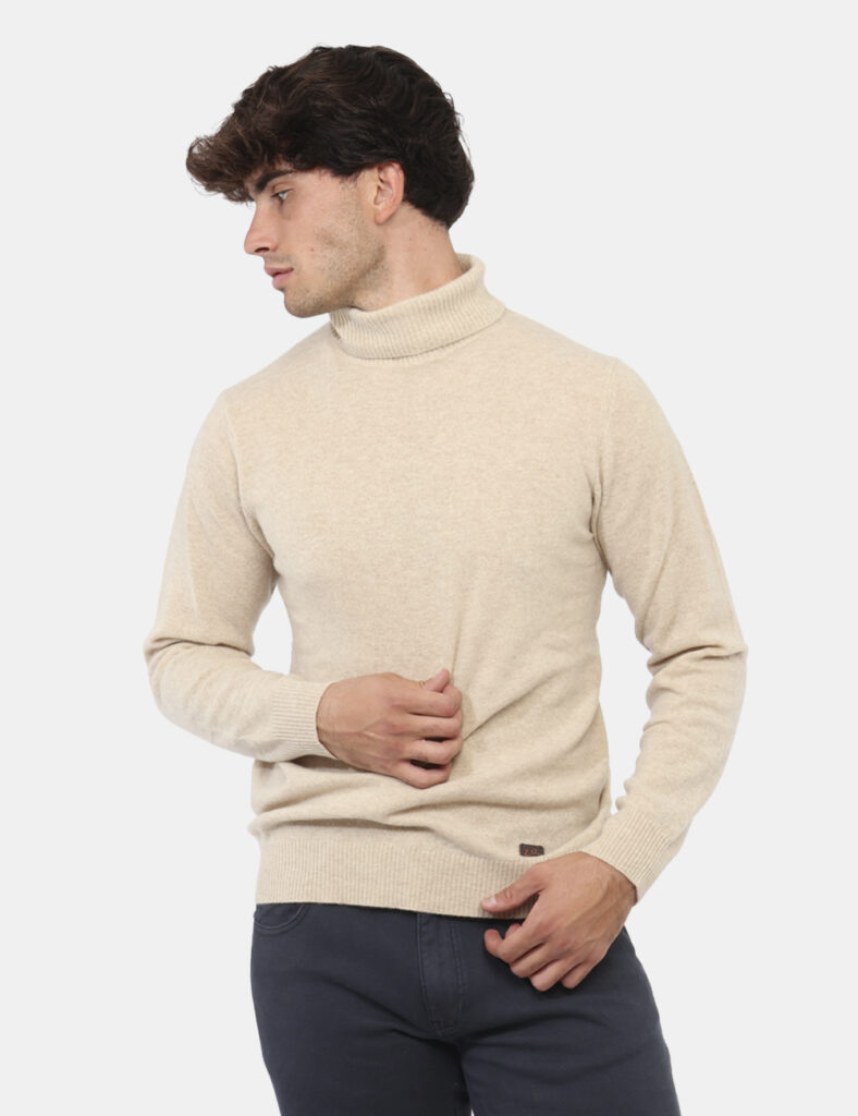 Abbigliamento uomo Yes Zee - Maglione Yes Zee Beige