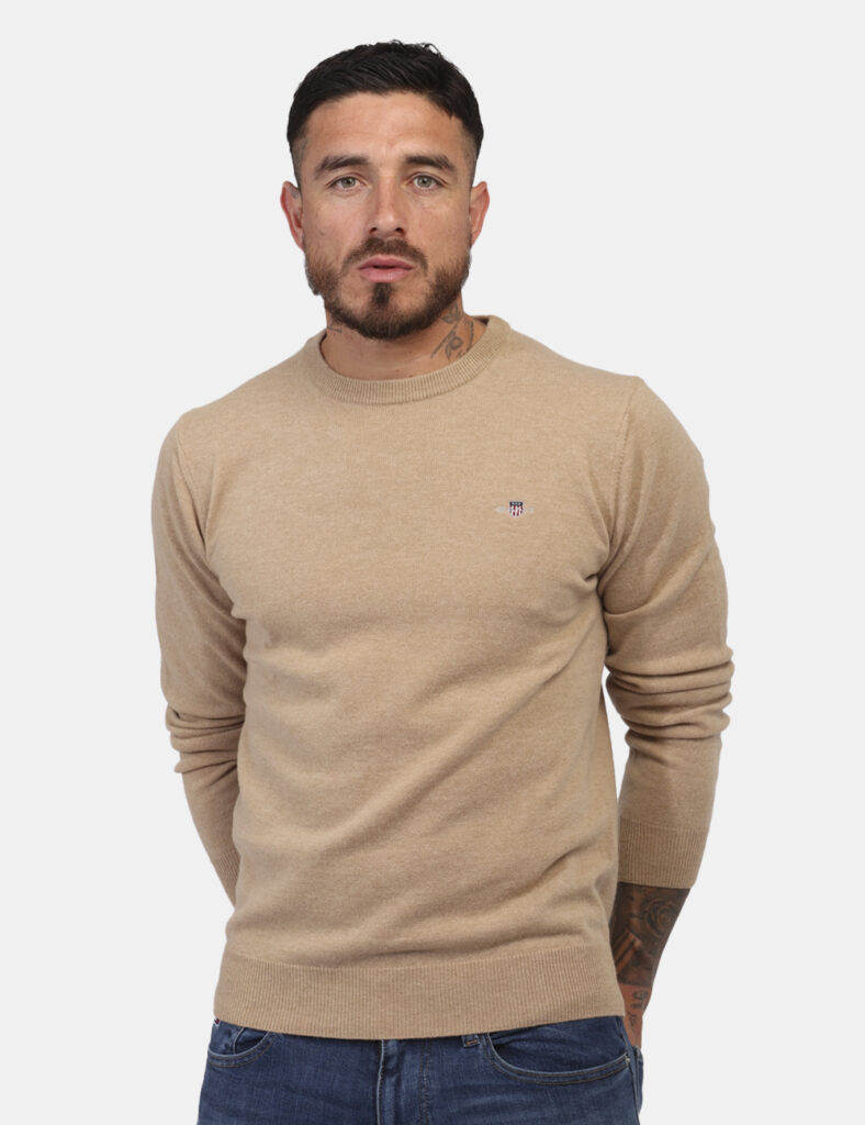 Gant uomo outlet - Maglione Gant blu  - Maglione Gant Marrone