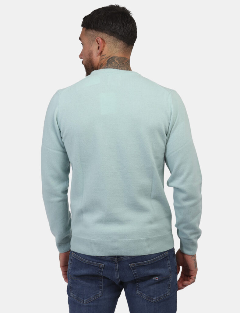 Gant uomo outlet - Maglione Gant blu  - Maglione Gant Azzurro