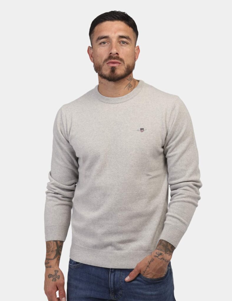 Gant uomo outlet - Maglione Gant blu  - Maglione Gant Grigio