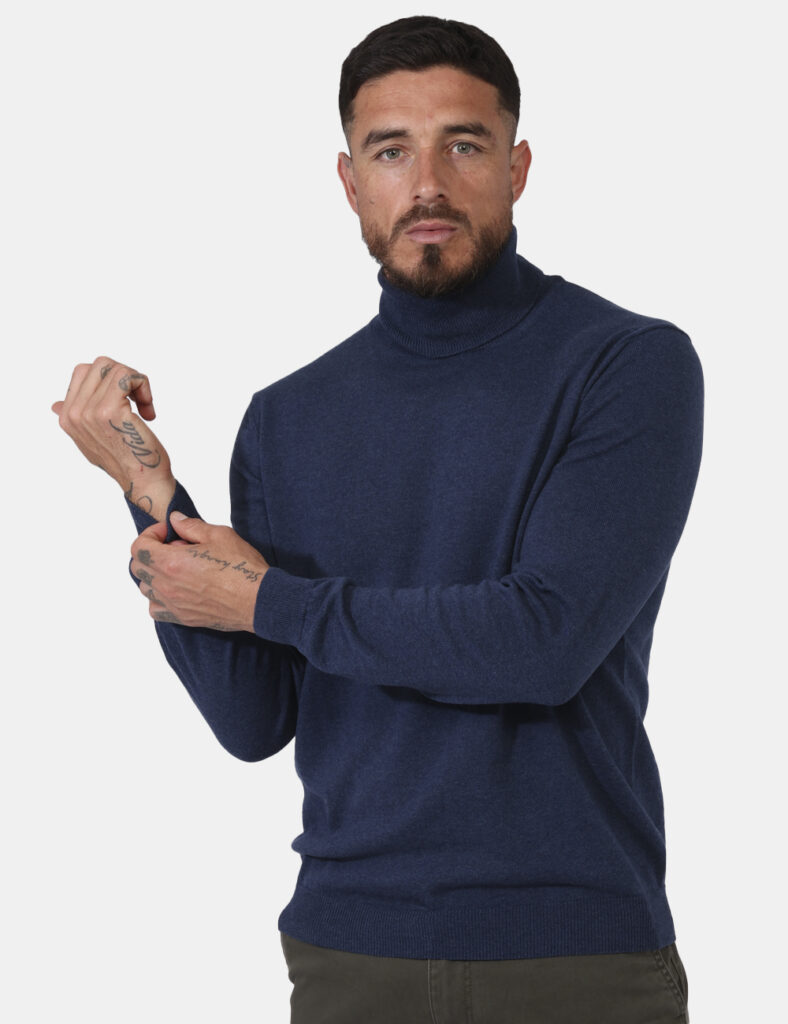 Maglione dolcevita Concept83 Blu