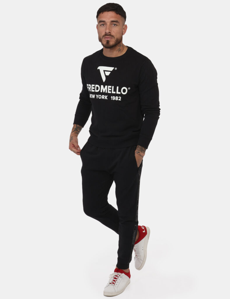 Fred Mello outlet - Pantalone Fred Mello Nero