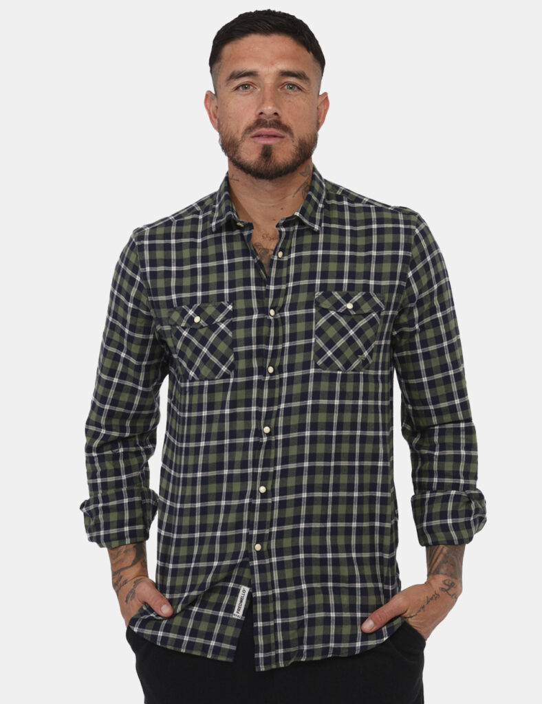 Fred Mello outlet - Camicia Fred Mello Verde