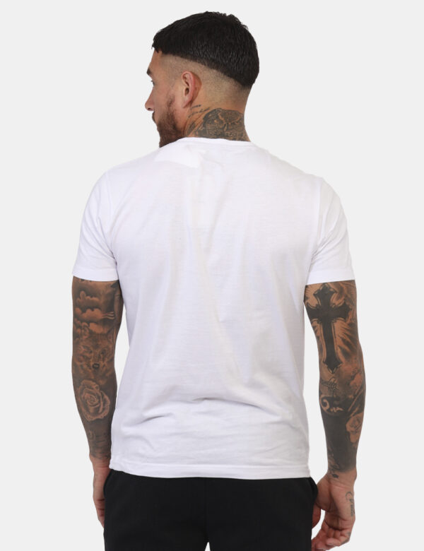 T-shirt Fred Mello Bianco - T-shirt classica in cotone e su base bianca con stampa New York in tinta originale. La vestibili