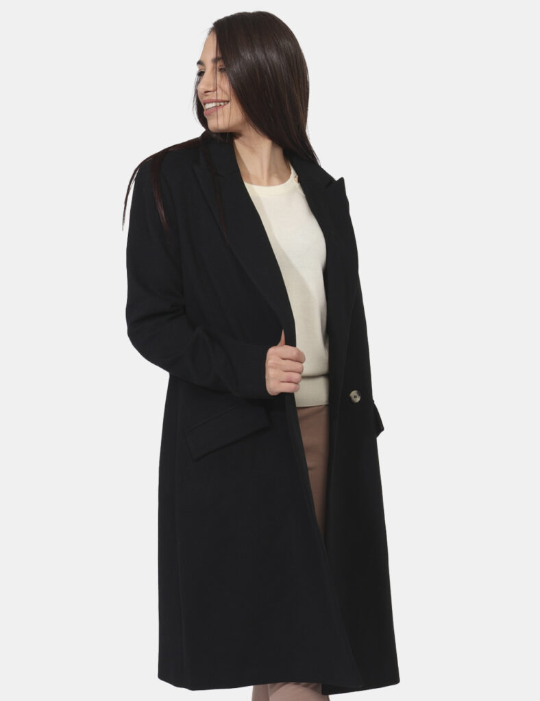 Fracomina outlet - Cappotto Fracomina Nero