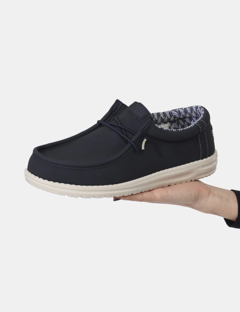 Scarpe firmate da uomo - Stringate Heydude Blu