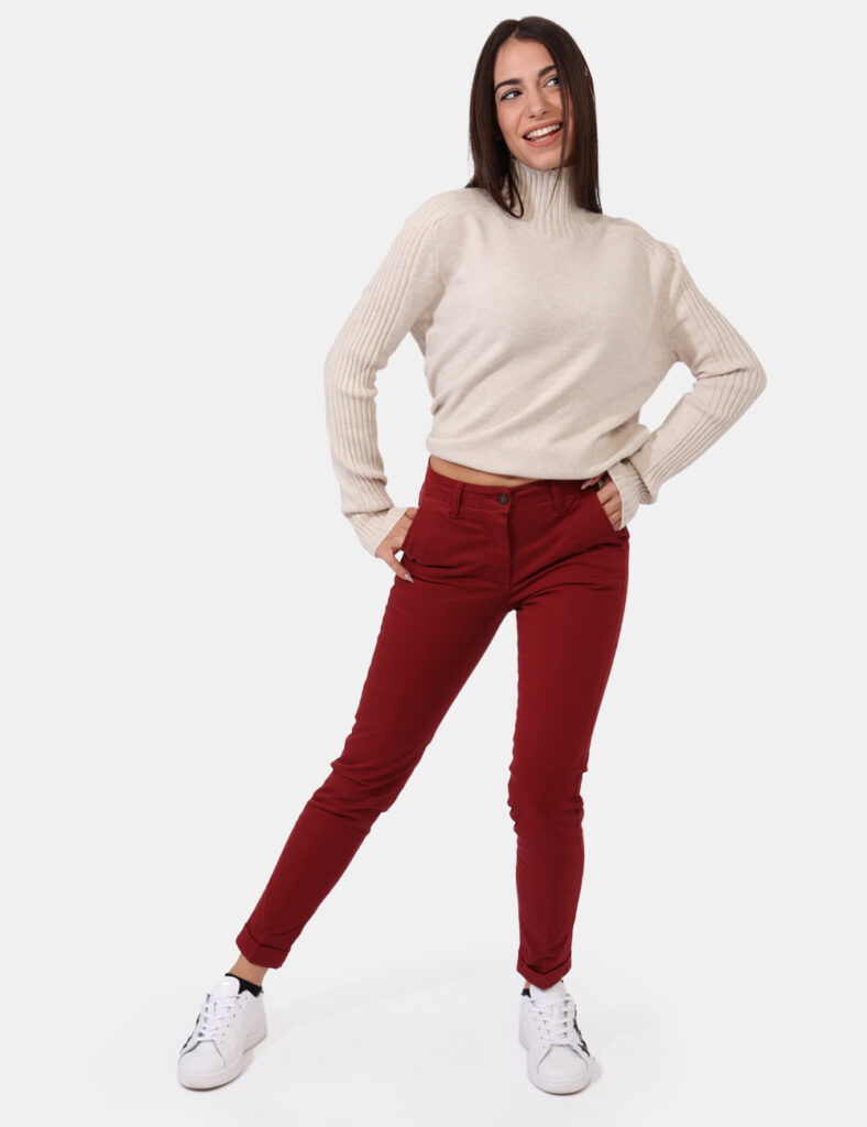 Pantaloni Concept83 Bordeaux