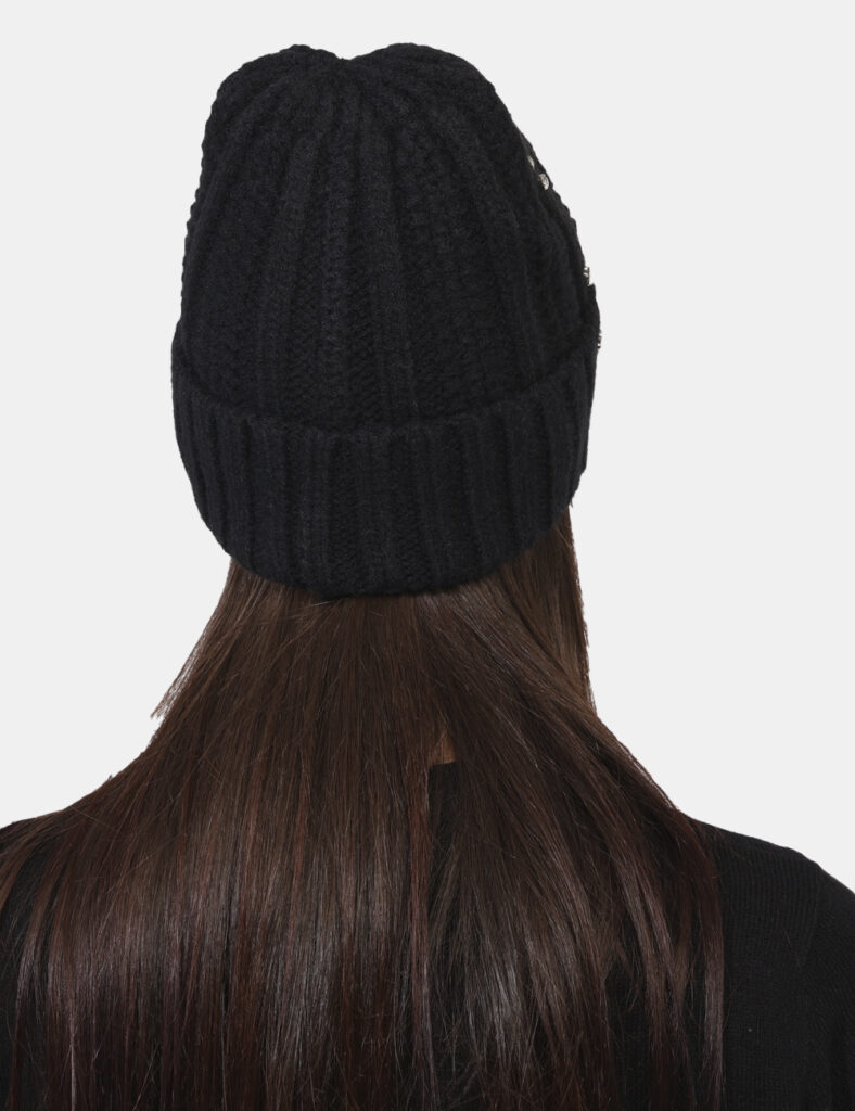 Completo cappello e guanti Concept83 Nero