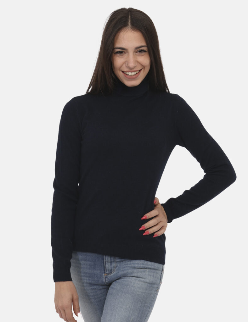 Maglione Maison Du Cachemire Blu