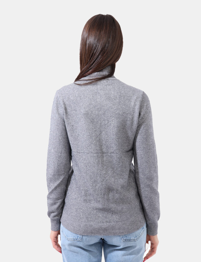 Maglione dolcevita Sandro Ferrone Grigio